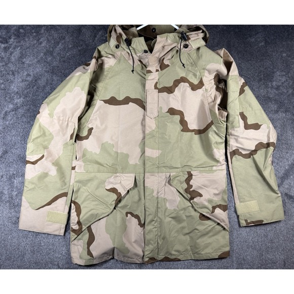 U.S. Army Other - US Army Military Desert Camo Parka Nylon Jacket Size Small Regular DCWCSJ‎